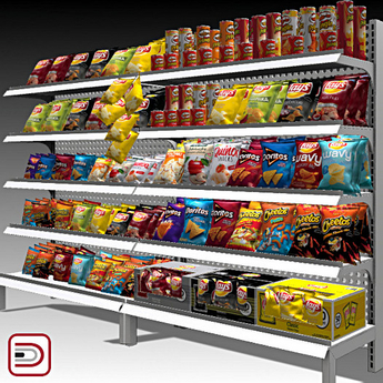 Second Life Marketplace - [Danielito] Chips Display Rack